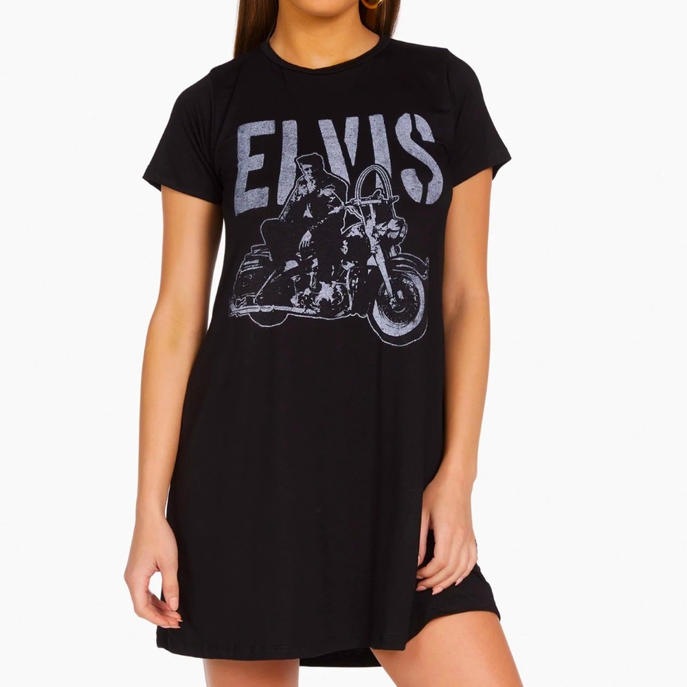 NEW LAUREN MOSHI X ELVIS T-SHIRT DRESS